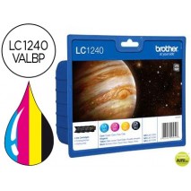 INK-JET BROTHER LC-1240 PACK 4 COLORES -600PAG- MFC-J6510DW MFC-J6710DW MFC-J6910DW