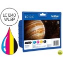 INK-JET BROTHER LC-1240 PACK 4 COLORES -600PAG- MFC-J6510DW MFC-J6710DW MFC-J6910DW