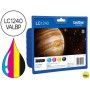 INK-JET BROTHER LC-1240 PACK 4 COLORES -600PAG- MFC-J6510DW MFC-J6710DW MFC-J6910DW
