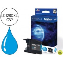 INK-JET BROTHER LC-1280XLCBP CIAN -1,200PAG- MFC-J6510DW MFC-J6710DW MFC-J6910DW