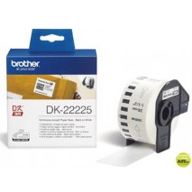 CINTA DE PAPEL CONTINUO BROTHER DK-22225 PARA IMPRESORAS BROTHER QL -38MMX30,48MTS-