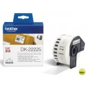 CINTA DE PAPEL CONTINUO BROTHER DK-22225 PARA IMPRESORAS BROTHER QL -38MMX30,48MTS-