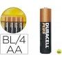 PILA DURACELL ALCALINA PLUS AA BLISTER CON 4 PILAS