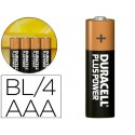 PILA DURACELL ALCALINA PLUS AAA BLISTER CON 4 PILAS