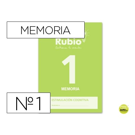 CUADERNO RUBIO ENTRENA TU MENTE ESTIMULACION COGNITIVA MEMORIA 1