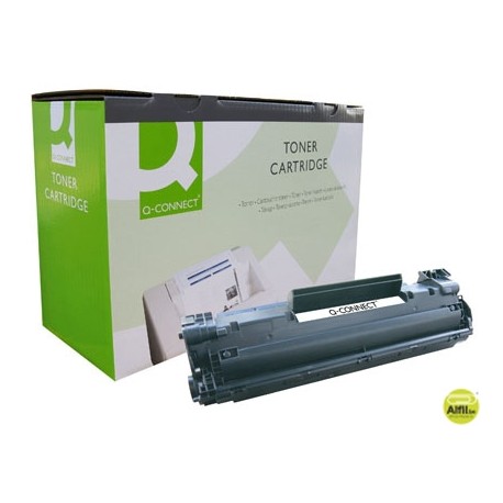 TONER Q-CONNECT COMPATIBLE HP CB436A LASERJET /P1505N/M1120MFP/M1522MFP/MFP -2.000PAG-