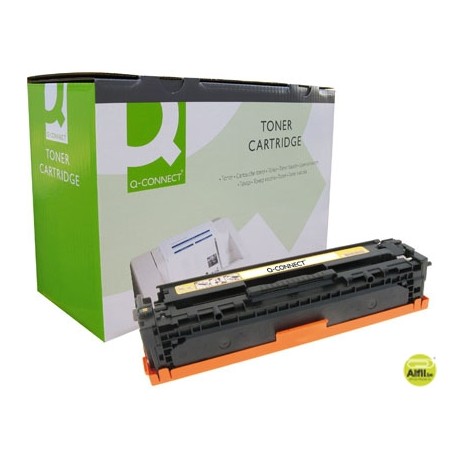 TONER Q-CONNECT COMPATIBLE HP CB542A COLOR LASER JET 1215/1515/1518 -1.400PAG-