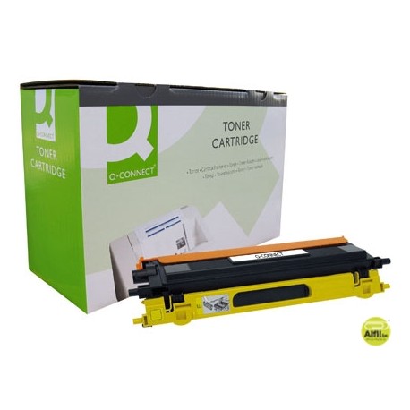 TONER Q-CONNECT COMPATIBLE BROTHER TN-135Y -4.000PAG-