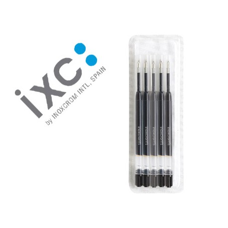 RECAMBIO ROLLER GEL IN-IN INOXCROM COLOR AZUL -PACK 5 UNIDADES