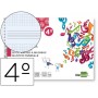 BLOC MUSICA LIDERPAPEL PENTAGRAMA 2MM CON ANOTACIONES CUARTO 20 HOJAS 100G/M2