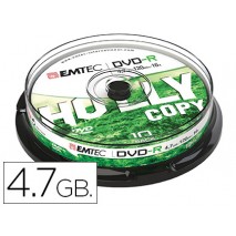 DVD-R EMTEC CAPACIDAD 4,7GB VELOCIDAD 16X CAJA -1 UNIDAD-