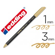 ROTULADOR EDDING PUNTA FIBRA 1200 ORO N. 53 -PUNTA REDONDA 0,5 MM