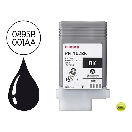 INK-JET CANON PFI-102BK INK TANK BLACK