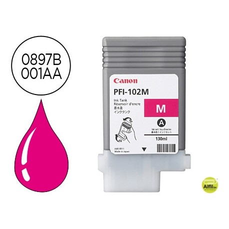 INK-JET CANON PFI-102M INK TANK MAGENTA