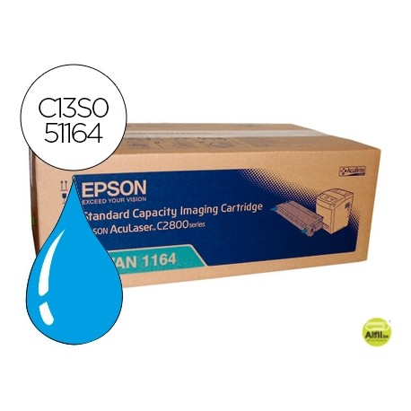 TONER EPSON ACULASER C2800 CYAN -2000 PAG-