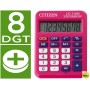 CALCULADORA CITIZEN BOLSILLO LC-110 8 DIGITOS ROSA