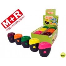 SACAPUNTAS MOR ERGO SWING 2 USOS CON DEPOSITO -COLORES SURTIDOS