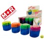 SACAPUNTAS MOR NEO LIGHT 2 USOS CON DEPOSITO -COLORES SURTIDOS