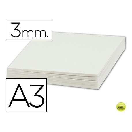 CARTON PLUMA LIDERPAPEL DOBLE CARA DIN A3 ESPESOR 3 MM