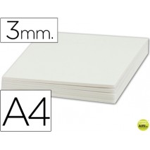 CARTON PLUMA LIDERPAPEL DOBLE CARA DIN A4 ESPESOR 3 MM