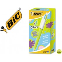 BOLIGRAFO BIC CUATRO COLORES PASTEL EDICION LIMITADA