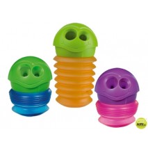 SACAPUNTAS PLASTICO MAPED CRO CROC CON DEPOSITO -COLORES SURTIDOS