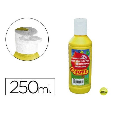 TEMPERA LIQUIDA JOVI 250 ML -AMARILLO