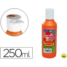 TEMPERA LIQUIDA JOVI 250 ML -NARANJA