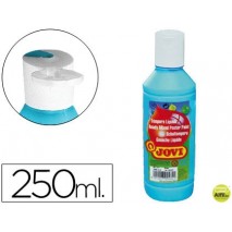TEMPERA LIQUIDA JOVI 250 ML -AZUL CYAN