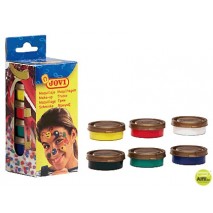 CREMA MAQUILLAJE JOVI 8ML -CAJA DE 6 COLORES SURTIDOS