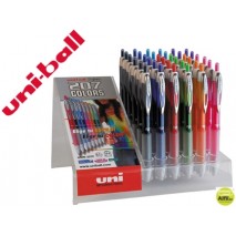 BOLIGRAFO UNI-BALL FANCY UMN 207 0,7MM TINTA GEL -COLORES SURTIDOS