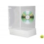 CAJA DVD Q-CONNECT TRANSPARENTE PACK DE 5 UNIDADES