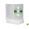 CAJA DVD Q-CONNECT TRANSPARENTE PACK DE 5 UNIDADES