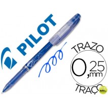 BOLIGRAFO PILOT FRIXION PUNTA DE AGUJA COLOR AZUL