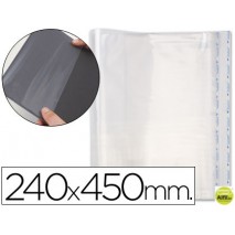 FORRALIBRO PP AJUSTABLE ADHESIVO 240X450MM -BLISTER