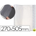 FORRALIBRO PP AJUSTABLE ADHESIVO 270X505 MM -BLISTER