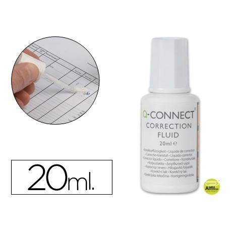 CORRECTOR Q-CONNECT FRASCO 20ML