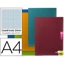 LIBRETA LIDERPAPEL SCRIPTUS A4 48 HOJAS 90G/M2 MILIMETRADO SIN MARGEN