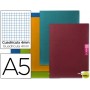 LIBRETA LIDERPAPEL SCRIPTUS A5PLUS 48 HOJ.90G/M2 CUADRO 4MM CON MARGEN