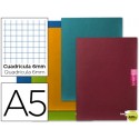 LIBRETA LIDERPAPEL SCRIPTUS A5 48 HOJAS 90G/M2 CUADRO 6MM CON MARGEN