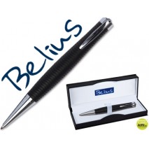 BOLIGRAFO BELIUS 2017 NEGRO CAPRI -EN ESTUCHE
