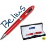BOLIGRAFO BELIUS 2049 ROJO MALAGA -EN ESTUCHE