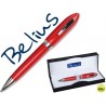 BOLIGRAFO BELIUS 2049 ROJO MALAGA -EN ESTUCHE