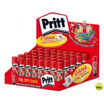 PEGAMENTO PRITT EN BARRA 20 GR UNIDAD -PROMO 35+5+6 COLA BLANCA 40 GRS