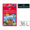 LAPICES DE COLORES FABER-CASTELL C/36 COLORES HEXAGONAL MADERA REFORESTADA