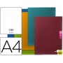 LIBRETA LIDERPAPEL SCRIPTUS A4 48 HOJAS 90G/M2 LISO SIN MARGEN