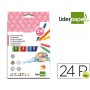 ROTULADOR LIDERPAPEL CAJA 24 COLORES