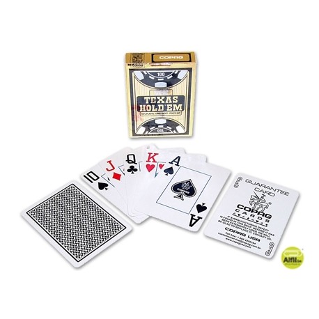 JUEGO DE MESA TEXAS HOLD EM COLOR NEGRO