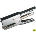 GRAPADORA Q-CONNECT DE TENAZA -CAPACIDAD 40 HOJAS -USA GRAPAS 24/6 26/6