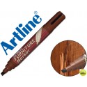 ROTULADOR ARTLINE MARCADOR PERMANENTE EK-95 FURNITURE MAHOGANY CAOBA PUNTA BISELADA 2,0-5,0 MM EN BL